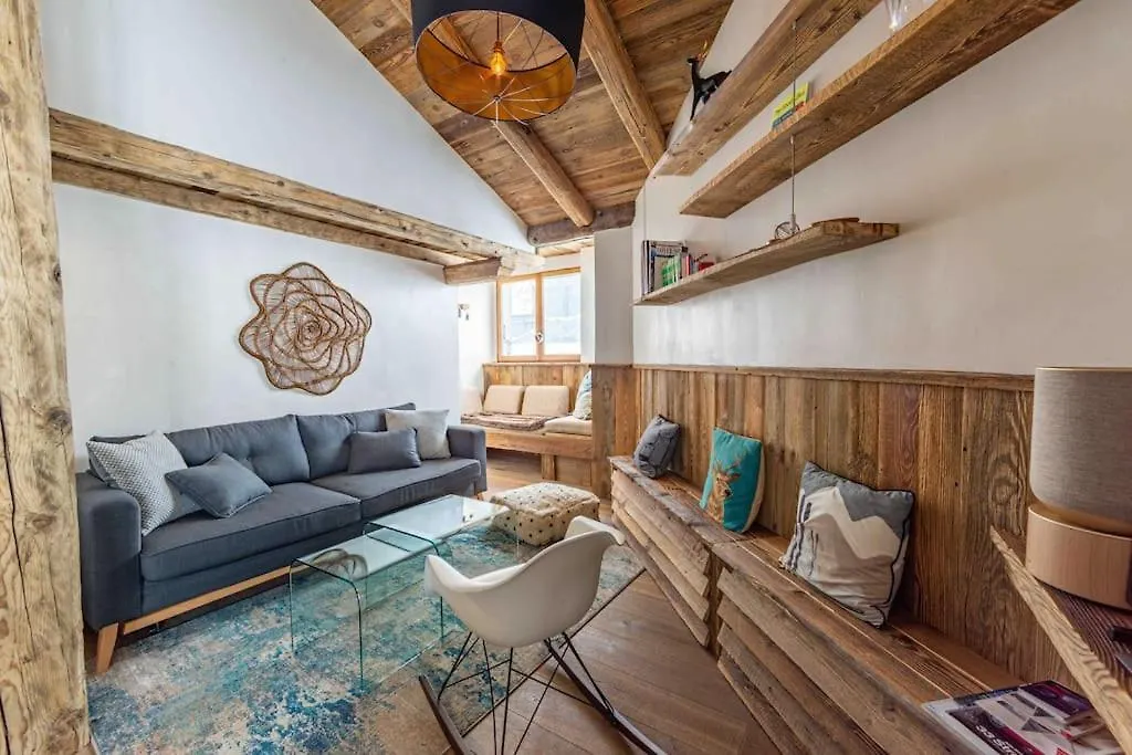 Top Floor Appartment, Ski In Ski Out, Superb View La Daille 0*,